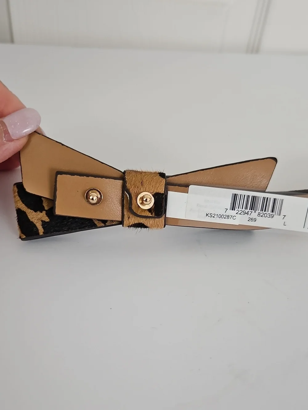 Kate Spade NY NWT Leather Belt